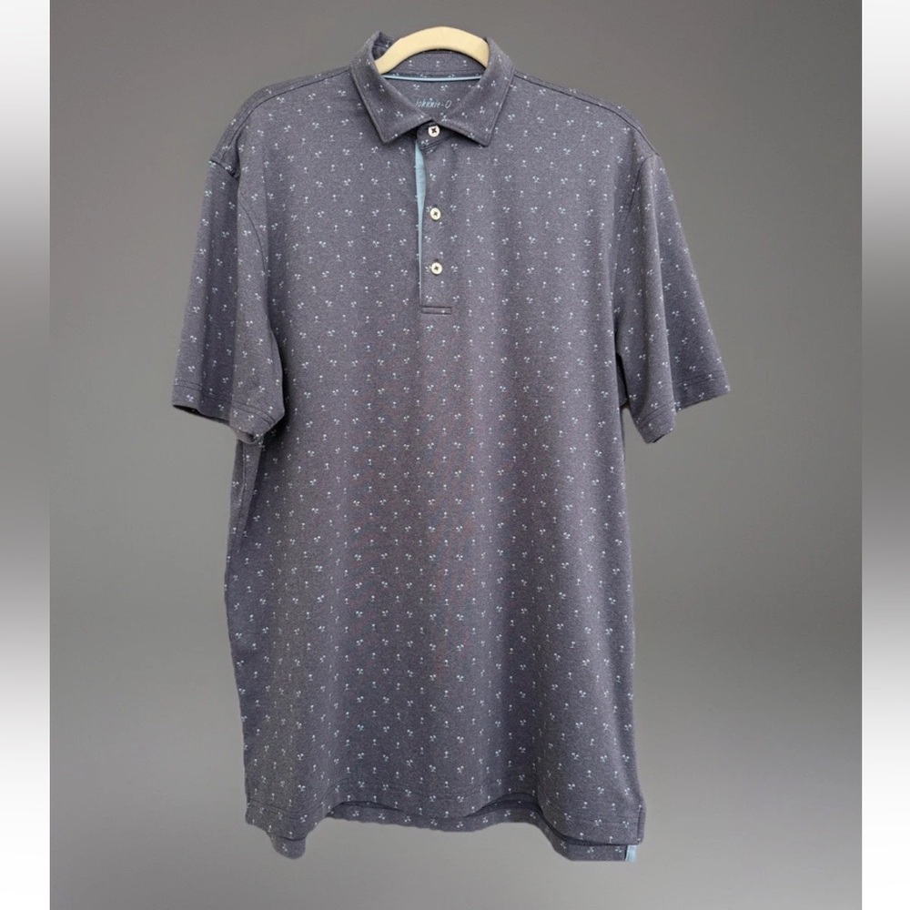 johnnie-O Charcoal Polo Shirt